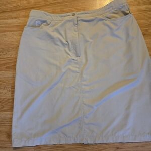 Elegant Beige Women's Pencil Skirt